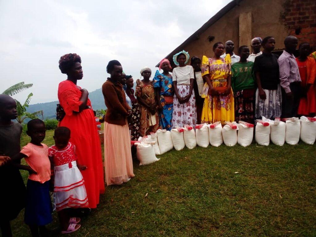 Hulp aan weduwen ver in de bergen